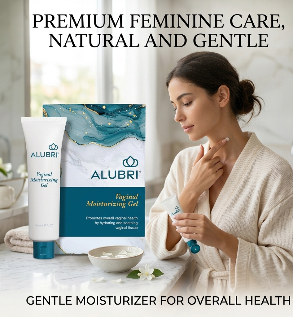  Vaginal Moisturizing Gel for Women, Long-Lasting Hydration Up to 72 Hours, 1 Month Supply 