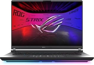 ASUS ROG Strix G16 (2025) Gaming Laptop, 16” ROG Nebula 16:10 2.5K 240Hz/3ms, NVIDIA® GeForce RTX™ 5080, Intel® Core™ Ultra 9 Processor 275HX, 32GB DDR5, 1TB SSD, Wi-Fi 7, Windows 11 Home, G615LW-AS96